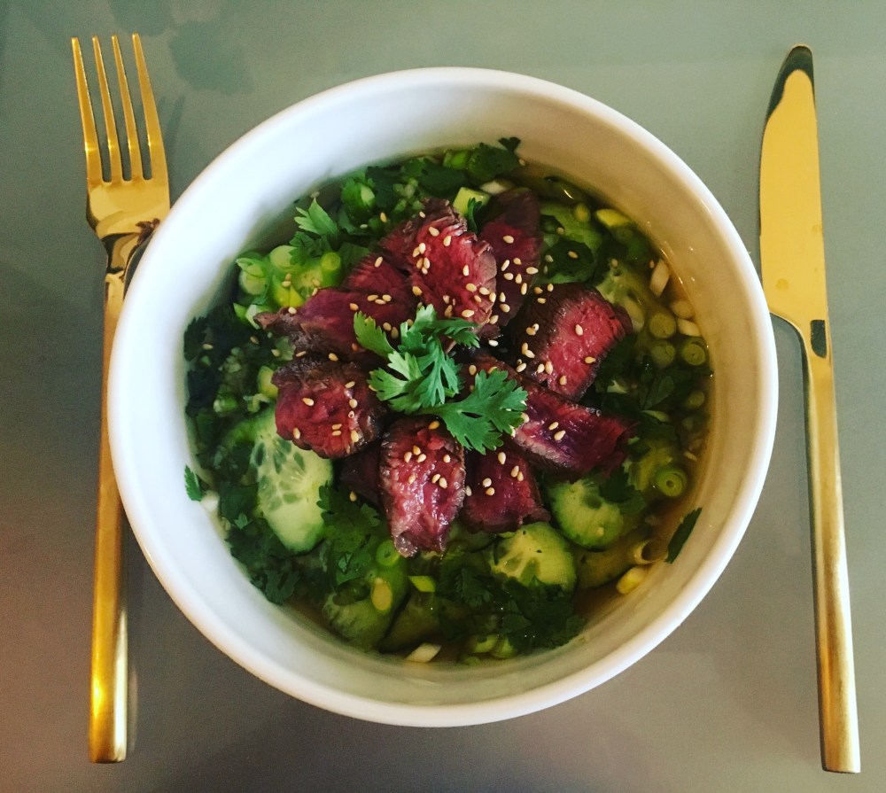 Vietnamese beef salad